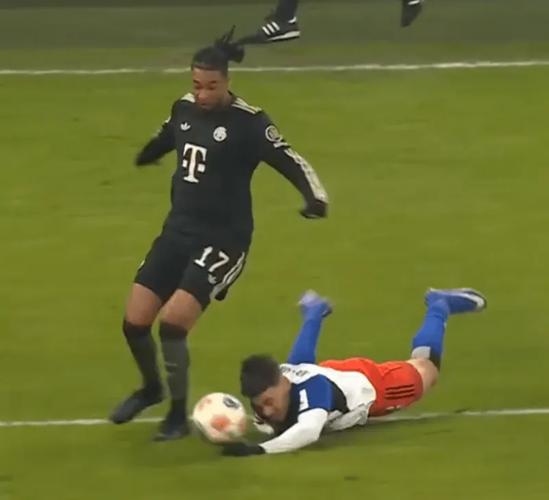 奥利塞vs汉堡数据：1射1正，1次错失良机，1次助攻